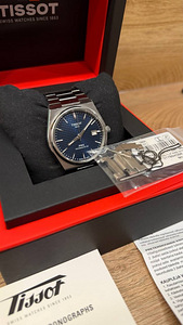Tissot PRX Powermatic 80 еще год гарантия (4 фото из 8)