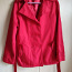 Ilus punane vööga poolmantel / jakk XL (foto #1)