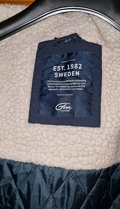 Ilus tumesinine FIVE talveparka s. 40 (4 foto / 5)