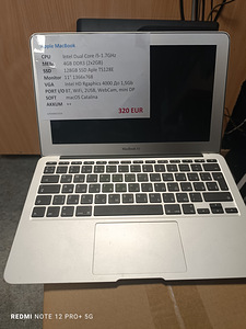 Macbook Air 11 (1 фото из 1)