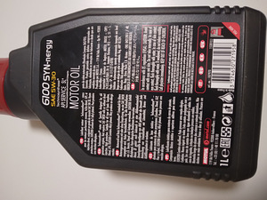 Motul SYN-nergy 5W-30 mootoriõli 1L (2 foto / 2)