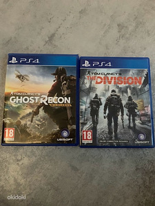 Tom Clancy's Ghost Recon Wildlands + Division - PS4 (1 foto / 1)