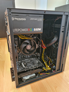 Müüa mänguri arvuti Ryzen 1600 AF gtx 1650 super (2 foto / 4)