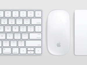 Apple Trackpad 2 + Apple Keyboard ID RUS + Apple Mouse (1 foto / 5)