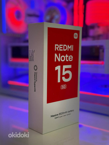 Xiaomi Redmi Note 15 5G 8GB/256GB Black