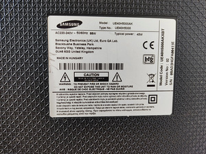 Samsung 40 tolline teler (3 foto / 3)