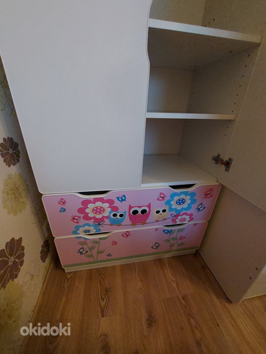 Детская кровать и шкаф для одежды (фото #10)