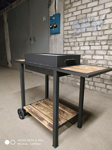 Мангал Loft style (ratastega+rest) (3 фото из 5)