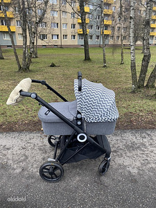 Vankrikomplekt Fillikid Fill Kudu 3-1 hall / lainemustriline (2 foto / 7)
