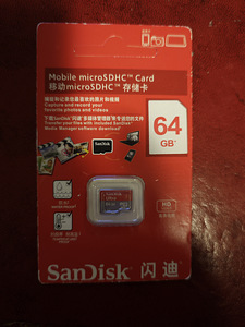 Карта памяти .SanDisk 64 GB