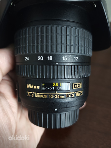 Объектив Nikkor DX AF-S 12 - 24 f\4 G IF-ED AF