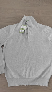 Dalmine, 100% Lana Merino, Long Sleeve, Men, New, Size 48 (3 foto / 6)