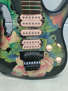 Электрогитара ibanez JEM 7V RG 77 цвета пиона (5 фото из 8)