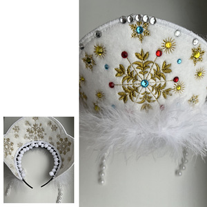 Kleit Snow Maiden Snegurochka (3 foto / 5)