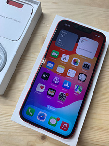 iPhone 13, Product Red, 128GB, BH: 92% (1 foto / 5)