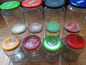 Klaaspurgid, 3, 4,25 Liitrit, 0,5-0,75 L... (2 foto / 9)