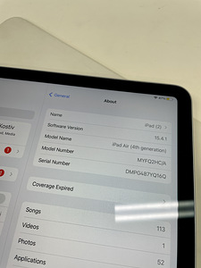 iPad Air 64GB 4gen Wifi sinine + Apple Pencil + Smart folio (5 foto / 5)
