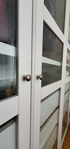 IKEA TYSSEDAL klaasuksed hingedega 50x229 cm 4 tk (4 foto / 6)