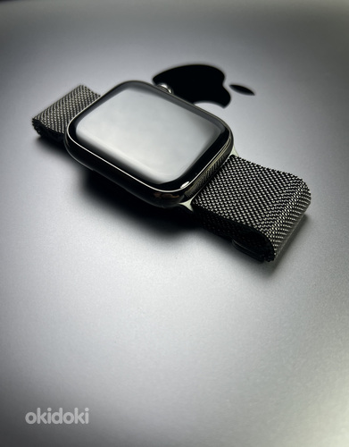 Apple Watch Series 7 GPS+LTE 45mm Graphite Stainless Steel (foto #4)