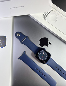 Apple Watch Series 6 GPS 44mm Aluminium Blue Aku.100% (5 foto / 7)