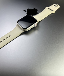 Apple Watch Series 7 GPS 41mm Starlight Aluminum BH-97% (4 foto / 8)