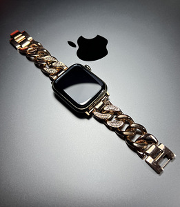 Apple Watch Series 6 GPS+LTE 40mm Gold Stainless Steel BH88% (10 foto / 10)