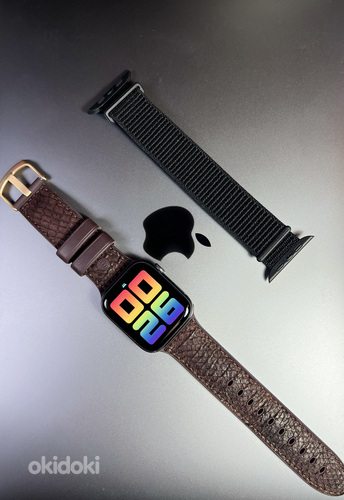 Apple Watch Series 5 GPS 44mm Graphite Aluminium BH88% (foto #1)