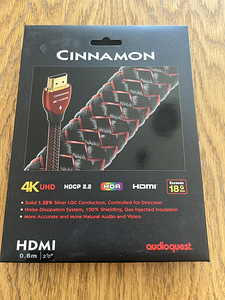 Audioquest CINNAMON 4K HDMI 0,6m (1 foto / 3)