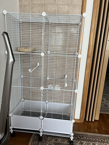 2 papagoi, puur koos lisatarvikutega 136cm*70cm*35cm (3 foto / 10)