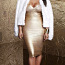 Kardashian Collection kuldne kleit S (foto #1)