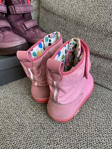 Laste Ecco talvesaapad+Crocs lörtsisaapad 35suurused (2 foto / 6)