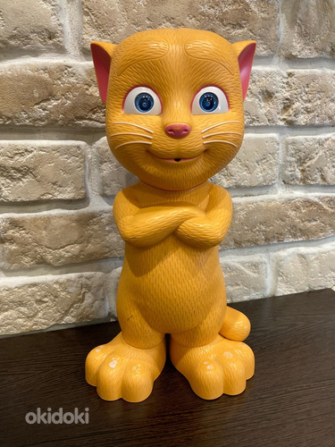 Кот Том, интерактивный,поёт, рассказывает сказки, повт.слова