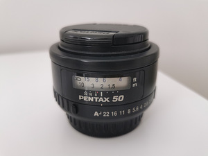 Smc Pentax FA 50mm f/1.4 objektiiv