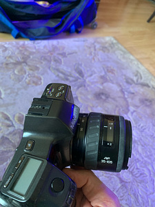 Filmifotokaamera Minolta Maxxum 8000i objektiiviga AF 35–10 (2 foto / 2)