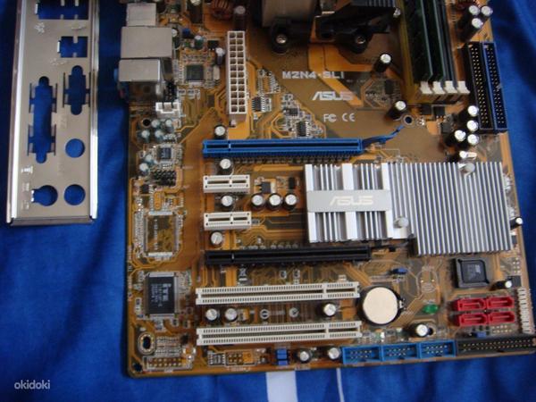 Asus M2N4-SLI AMD Athlon64 X2 3800+ ОЗУ 2 ГБ (фото #3)