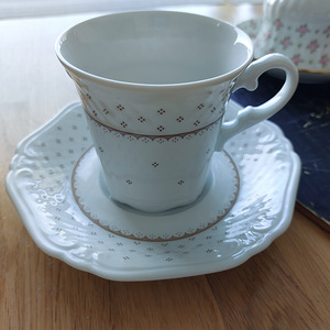Kohvitasside paarid Villeroy & Boch, Empress China, Eschenba (3 foto / 10)