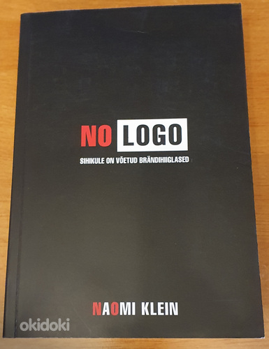 Книга NO LOGO - Наоми Кляйн (~как новая) (фото #1)
