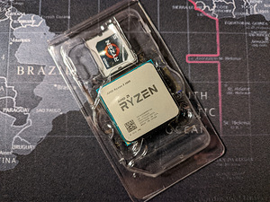 AMD Ryzen 5 1600 AM4 6C12T 3.2Ghz CPU + Box wraith cooler (1 foto / 2)
