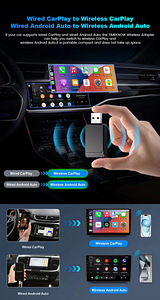 USB-adapter traadita CarPlay või Android Auto ühendamiseks (1 foto / 10)