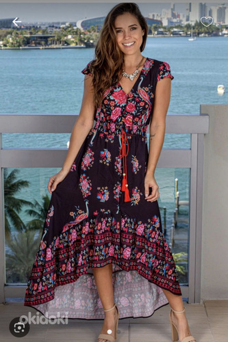 Boho stiilis kleit M