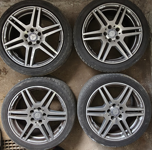 Mercedes AMG Диски 18" + Hankook 245 40 18 (1 фото из 6)