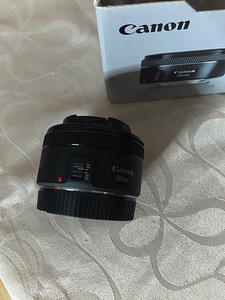 Canon ef 50mm f/1.8 stm objektiiv (3 foto / 3)