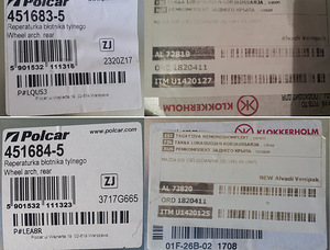 Tagatiiva remondikomplekt Mazda 626 (GE); 08.1991 - 04.1997 (2 foto / 2)