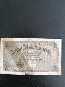 Бумажные деньги Zwei Reischmark