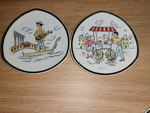 6 BAVARIA portselanrosetti, vintage (6 foto / 8)