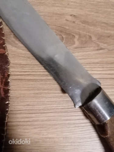 Охотничий нож ручной работы (фото #4)