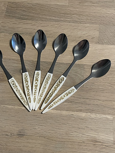 Komplekt lusikaid „Malyutka” 6 tk tehas Metallopribor Harkiv (9 foto / 10)