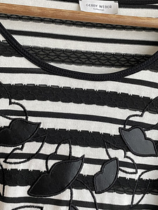 Pika varrukaga T-särk Gerry Weber, suurus 44 (5 foto / 10)