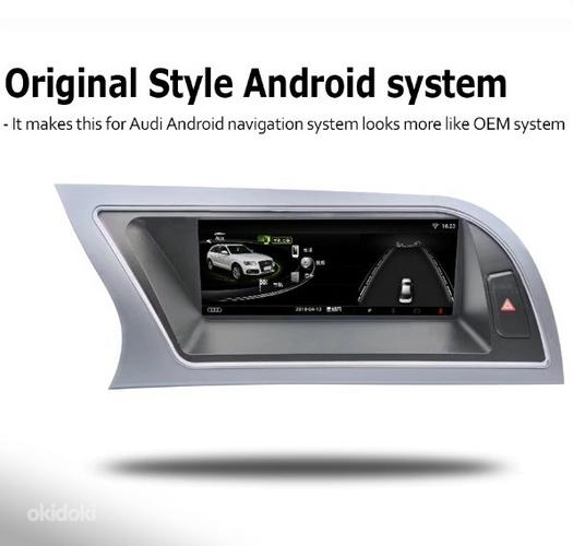 Audi A4 B8 A5 Q5 Android навигация GPS мультимедийный экран (фото #2)