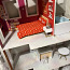 Радужный высокий кукольный домик с аксессуарами (фото #3)